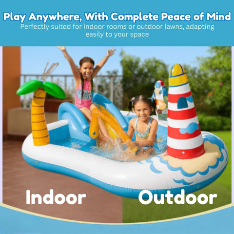 Children's Inflatable Fishing Fun Kiddie Pool