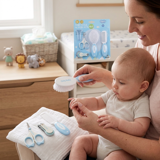 Interactive Gentle Baby Nail & Hair Grooming Kit