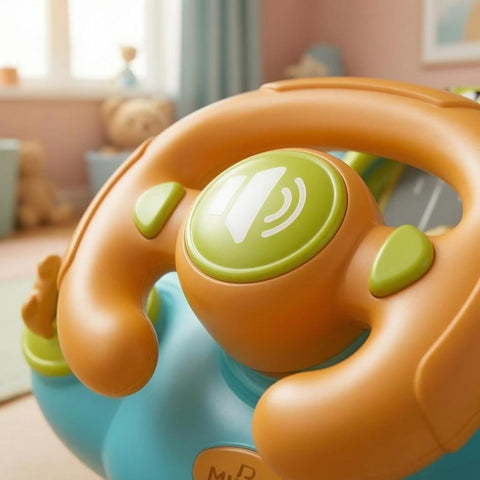 Early Education Musical Steering Wheel Toy