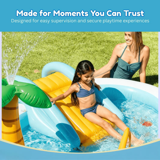 Children's Inflatable Fishing Fun Kiddie Pool