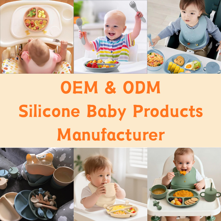 Multi-Piece Silicon Baby Dining Kit – image 10 – KiddieWink
