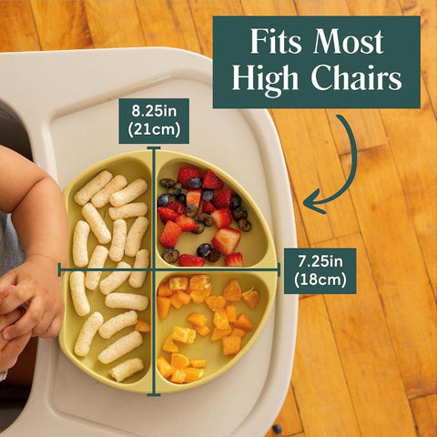 Silicone Suction Plate with Matching Utensils - KiddieWink - Gifts They'll Love