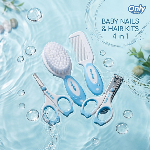 Interactive Gentle Baby Nail & Hair Grooming Kit