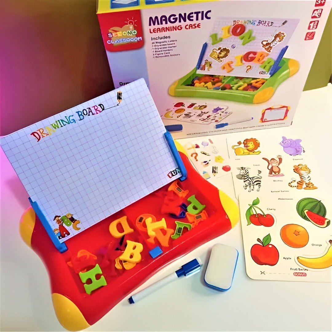 Learning Magnetic Drawing Board 2 in 1 - KiddieWink - Gifts They'll Love