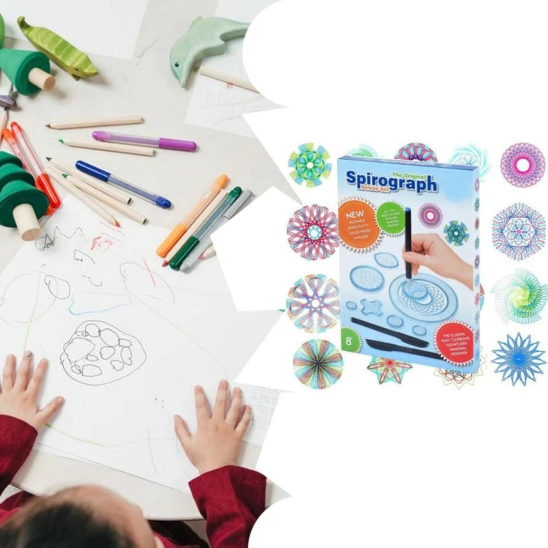 Multi - Functional Spirograph Geometric Ruler for Students - KiddieWink - Gifts They'll Love