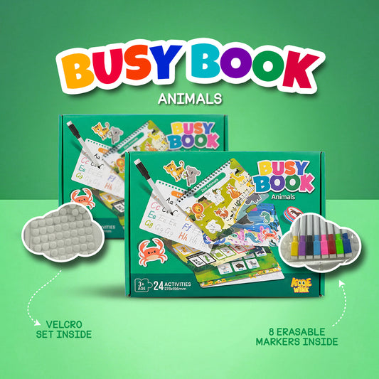 Interactive Busy Book For Kids