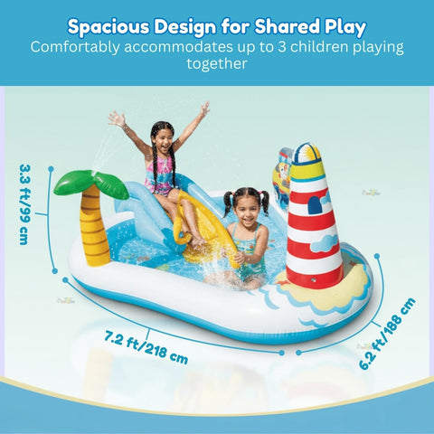 Children's Inflatable Fishing Fun Kiddie Pool