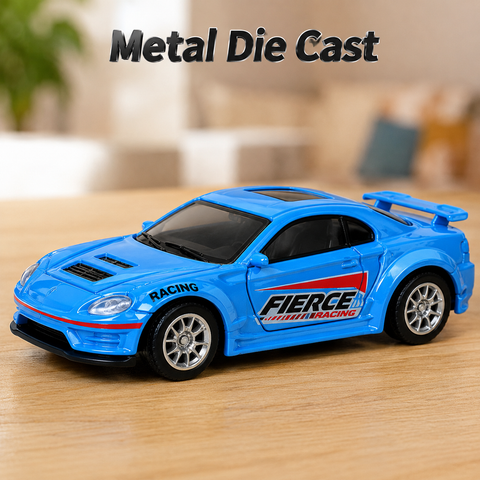 Interactive Fierce Metal Die-Cast Mini RC Car
