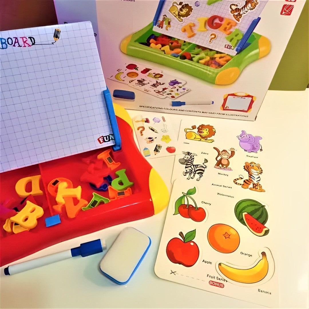 Learning Magnetic Drawing Board 2 in 1 - KiddieWink - Gifts They'll Love