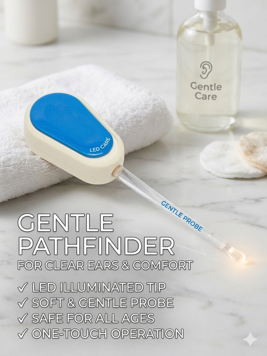 Tiny Glow Baby Flashlight Earpick & Ear Cleaner