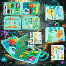 Montessori Dino Busy Book for Toddlers - KiddieWink - Gifts They'll Love