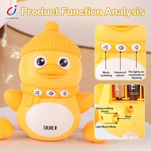 Musical Swinging Soothing & Fun Duck Toy