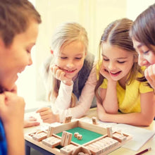 Interactive Wooden Dice Board Game For Kids