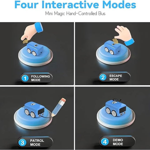 Multifunctional 5 In 1 RC Robo Bus