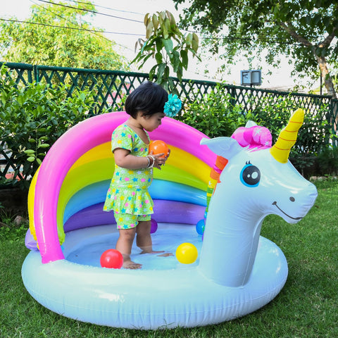 Unicorn Rainbow Cover Baby Pool