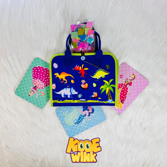 Montessori Busy Book & Princess Poke Art Pack