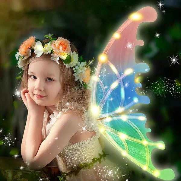 Glowing & Moving Cute Butterfly Wings For Girls