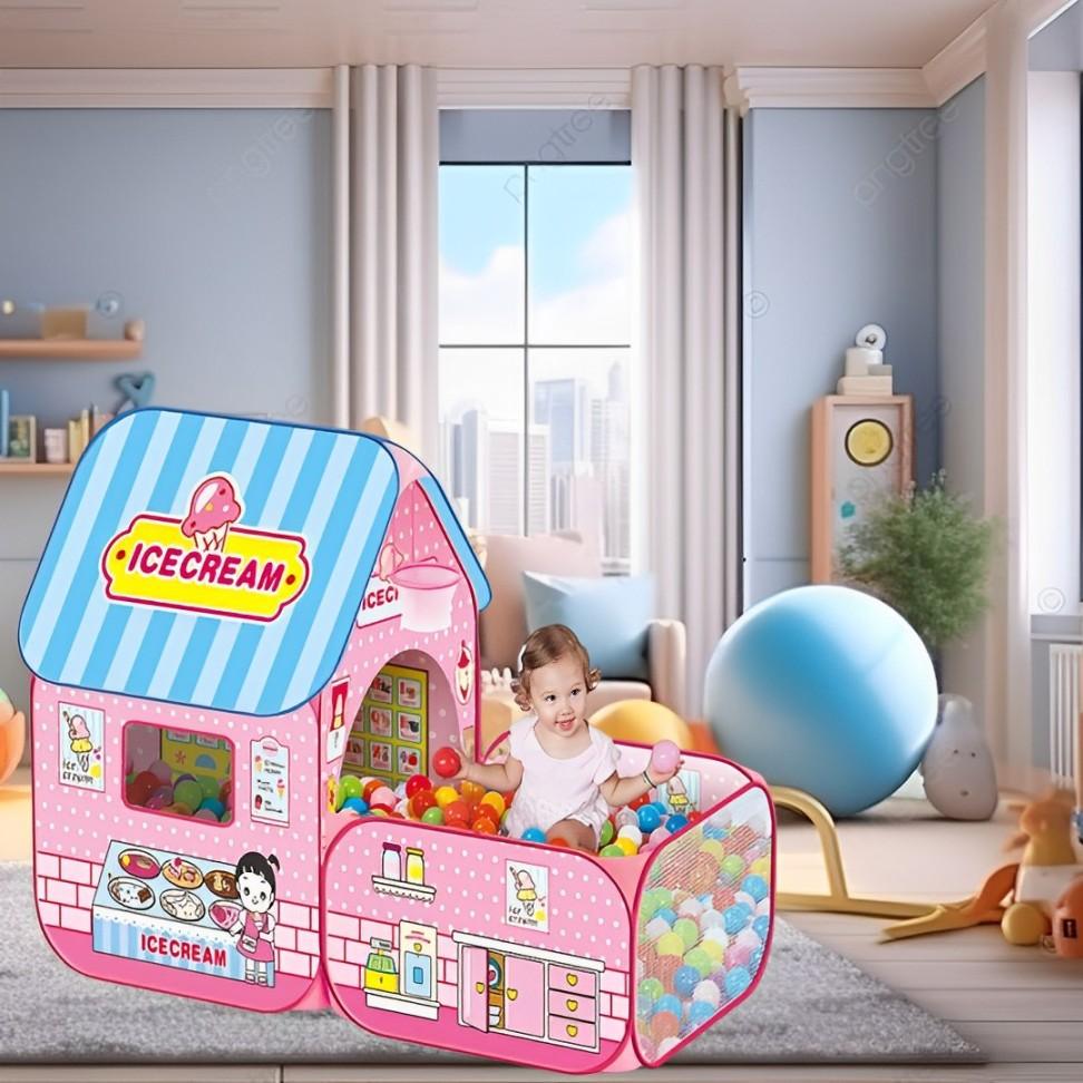 Popup Ice Cream Kids Tent House - KiddieWink - Gifts They'll Love