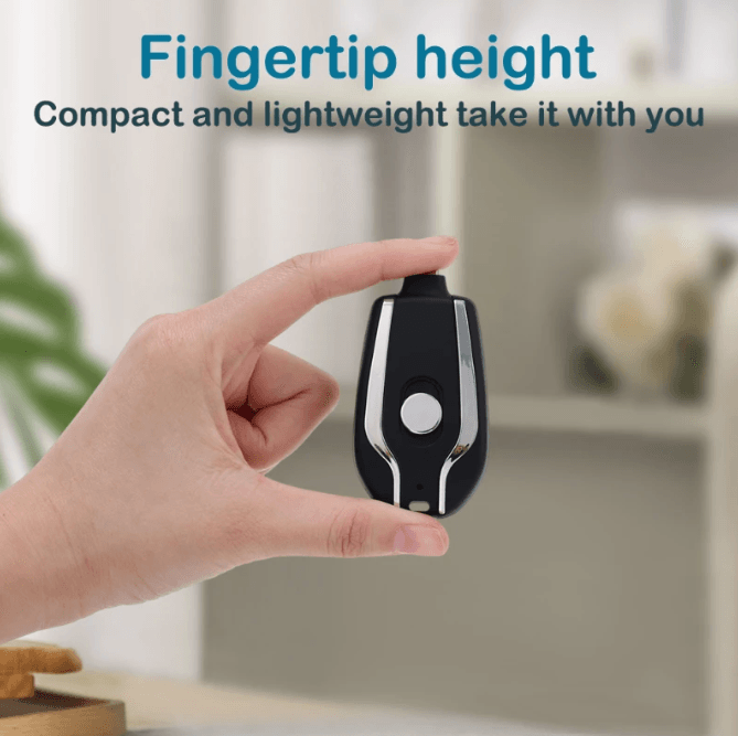 Portable Mini Keychain Power Bank (1500MAh) - KiddieWink - Gifts They'll Love