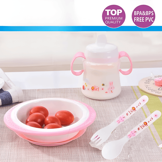 7 In 1 Complete Mealtime Baby Bowl Set - KiddieWink - Gifts They'll Love