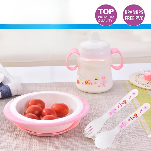 7 In 1 Complete Mealtime Baby Bowl Set