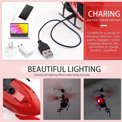 SkyRider™ RC Flying Helicopter Toy for Kids