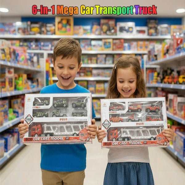 6-in-1 Mega Car Transport Truck