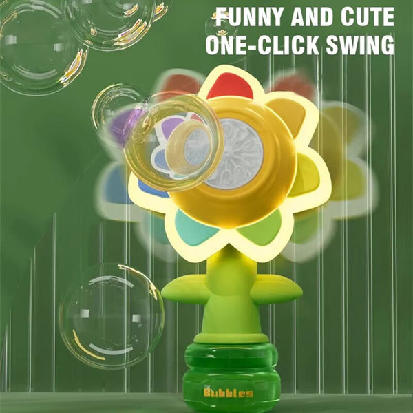 Luminous Flower Bubble Machine