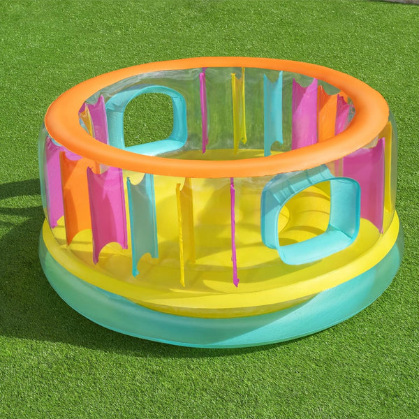 KiddieWink™ Inflatable Bounce Jam Bouncer (71" x 34"Inches) For Kids