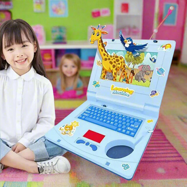 Kids Learning Laptop with Animated Screen & Mouse