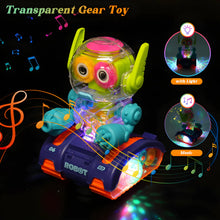 360° Dancing Gear Robot with Music & 3D Flashing Lights