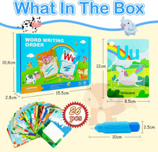 Water Coloring Educational Flash Card Toys