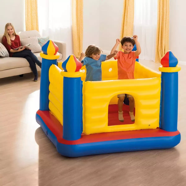 KiddieWink™ Inflatable Castle Bouncer (69" x 69" x 53" Inches) For Kids