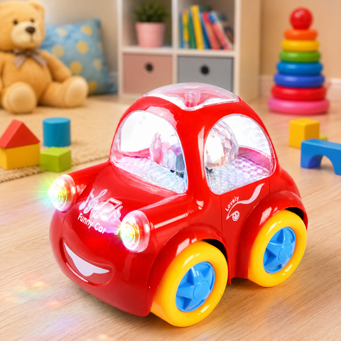 FunBlast 360° Musical Bump & Go Electric Car