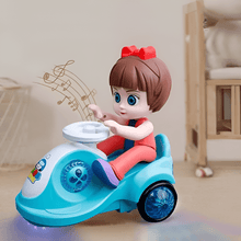 Musical 3D Lights Stunt Car For Kids