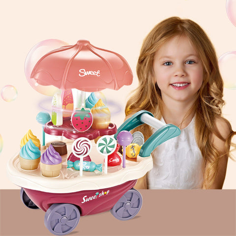 Home Icream & Candy Kiddie Cart Toy
