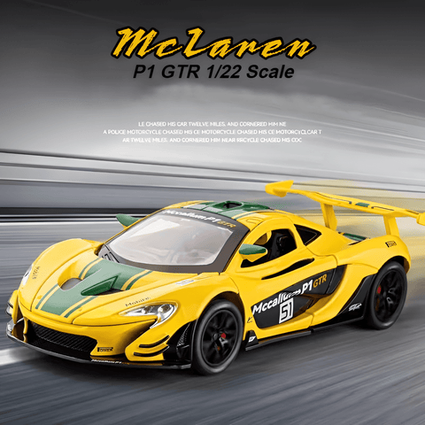 Diecast Model McLaren Mccallum P1 GTR 1/22 - KiddieWink - Gifts They'll Love