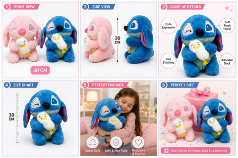 Cute Stitch Plush Toy (30 CM)