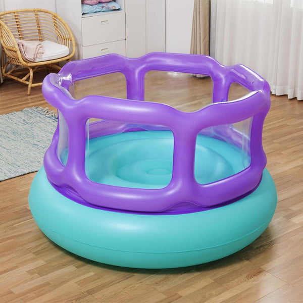 KiddieWink™ Inflatable Laugh & Leap Bouncer (60" x 60" x 33") For Kids