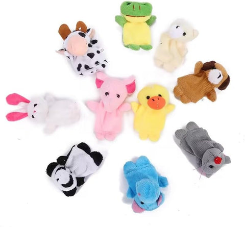 Fun Animal Finger Puppets Educational Play Set
