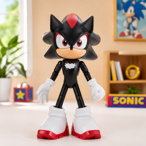 Interactive Sonic Action Figure Set For Kids