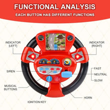 Musical Steering Wheel For Kids