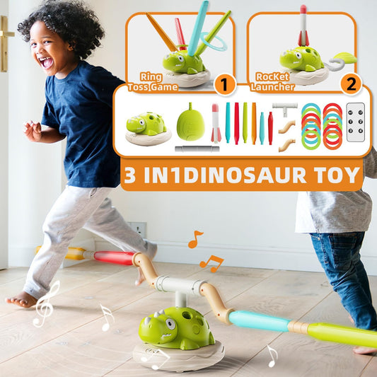 3-in-1 Dino Jump & Play Adventure Set