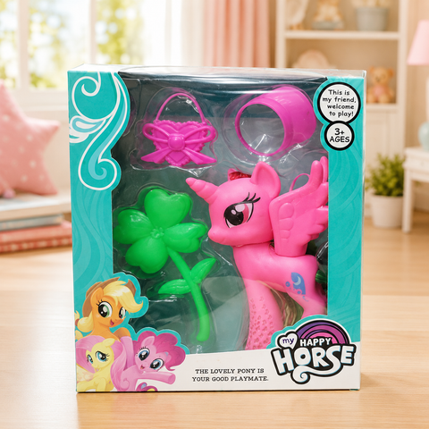 My Happy Horse Winged Unicorn Play Set