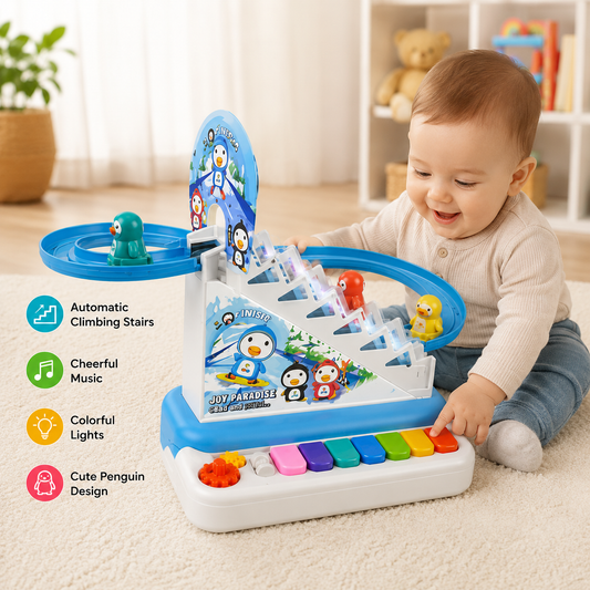 Magic Climbing Duck Musical Piano Toy
