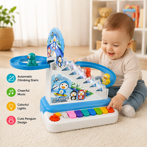 Magic Climbing Duck Musical Piano Toy