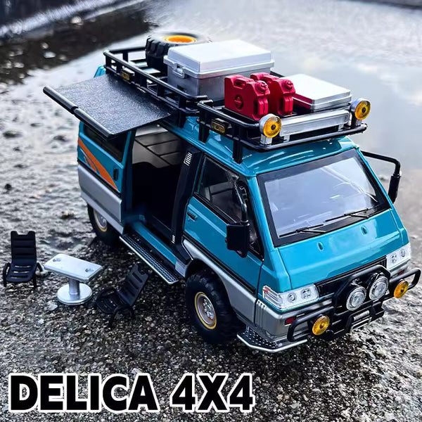 Diecast Model Camping Delica 4x4 1/24