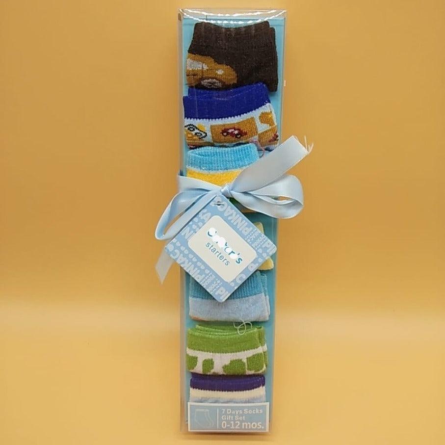 Toddler Soft Fabric Socks Pack Of 7 - KiddieWink - Gifts They'll Love