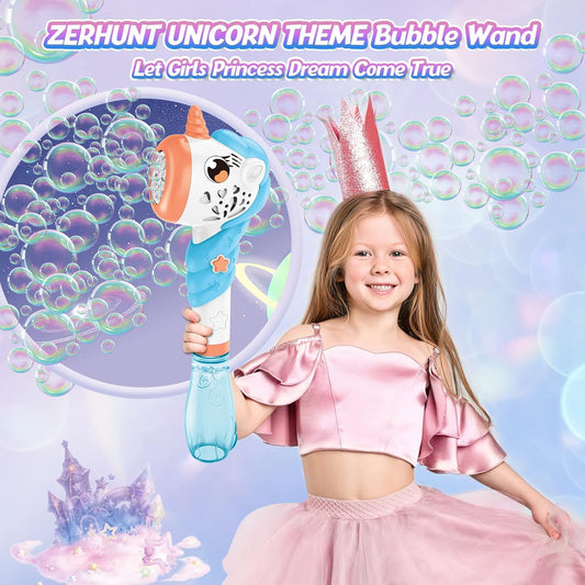 Unicorn Lightning Bubble Stick For Kids – image 2 – KiddieWink