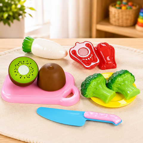Kids’ Fruit & Vegetable Cutting Kitchen Set